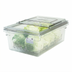 Thumbnail image #2 for Cambro Camwear® Clear Polycarbonate Colander Kit with 18 x 26 x 9 Food Storage Box and Sliding Lid