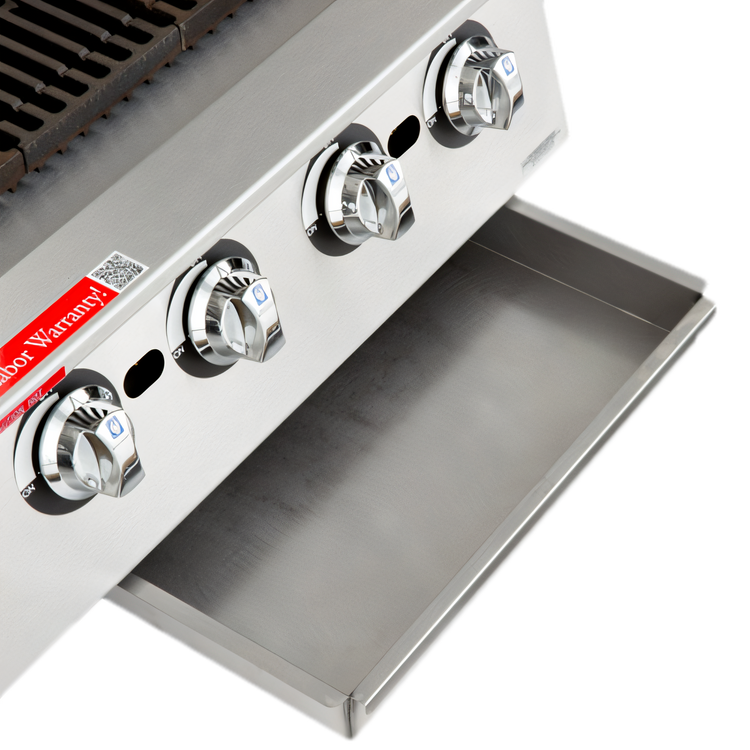 Product image #2 for Star Ultra-Max 60-Inch Gas Lava Rock Charbroiler with Manual Controls, 200,000 BTU