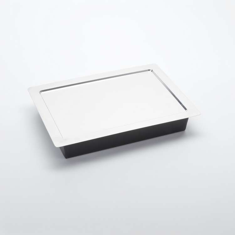 Product image #2 for Detroit-Style Rectangular Deep Dish Pizza Pan, 14 x 10 x 2-1/2 Inches, Hard Coat Anodized Aluminum