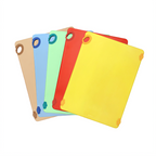 Thumbnail image #2 for Winco STATIKBoard CBK-1824GR Green Co-Polymer Rectangular Cutting Board, 18 x 24 x 1/2 Inch, Built-In Hook Case of 6