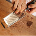 Thumbnail image #2 for MercerGrates Coarse-Wide Stainless Steel Hand Grater with Protective Cover, 11-1/2 Inch Overall Length