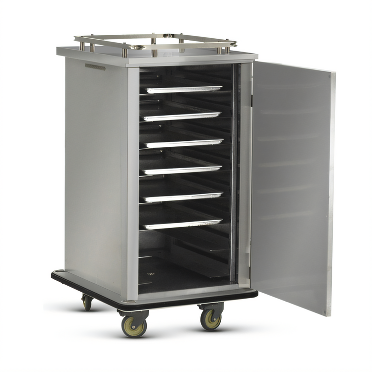 Product image #2 for FWE Mobile Non-Insulated Patient Tray Cart with 16 15-Inch x 20-Inch or 8 18-Inch x 26-Inch Tray Capacity