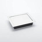 Thumbnail image #2 for American Metalcraft HCDS108 Detroit-Style Deep-Dish Rectangular Pizza Pan, Hard-Coat Anodized Aluminum, 10 x 8 x 2-3/8 Inches Case of 24