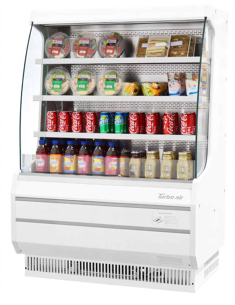 Product image #2 for Turbo Air 39-Inch Mid-Height Vertical Open Display Merchandiser, 9.3 Cu. Ft.