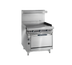 Thumbnail image #1 for Imperial Spec Series 36-Inch Heavy Duty Gas Griddle Range with Open Cabinet Base