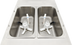 Thumbnail image #4 for Spaceman USA 6378-C Twin Twist Gravity-Fed Two-Flavor Soft Serve Freezer, Floor Model, Air-Cooled