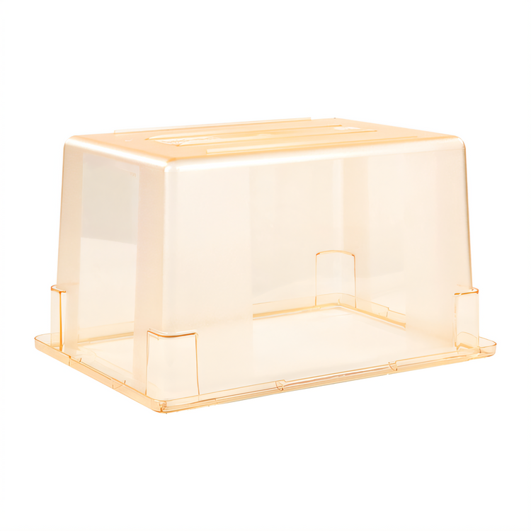 Product image #2 for StorPlus Color-Coded Yellow Polycarbonate Food Storage Box, 21.5 Gallons, 18 x 26 x 15 Inches