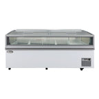 Thumbnail image #2 for Koolmore KM-ISCF-79AF Chest Freezer, 31.1 cu. ft. capacity, convertible freezer/refrigerator, 35"W, (2) dual sliding dual-pane tempered glass lids