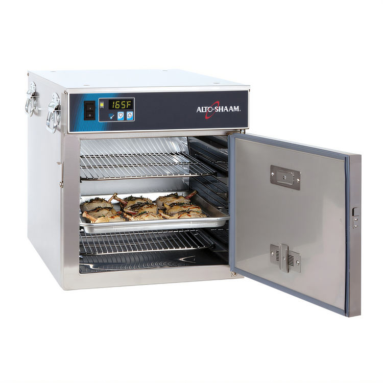 Product image #2 for Alto-Shaam Halo Heat Electric 3-Pan Low-Temperature Hot Food Holding Cabinet & Catering Warmer