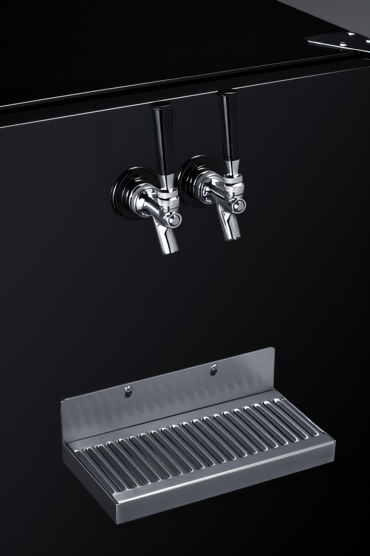 Product image #2 for Summit Appliance 24-Inch Front Tap Built-In Cold Brew Coffee Kegerator, 5.3 Cu. Ft.