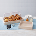 Thumbnail image #2 for American Metalcraft Sun-Bleached Half-Size Wooden Crate