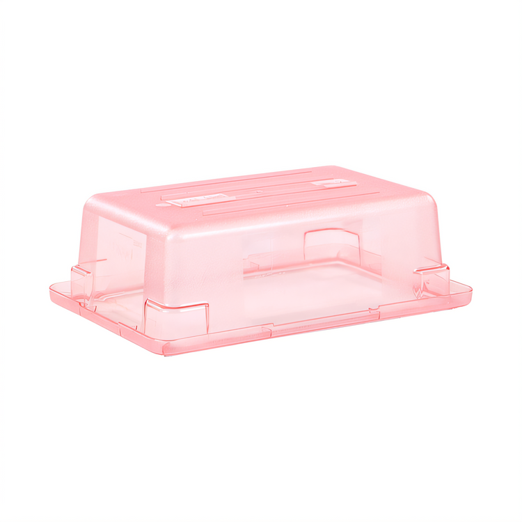 Product image #2 for StorPlus™ Color-Coded Red Polycarbonate Food Storage Box, 3.5 Gallon, 12 x 18 x 6 Inch