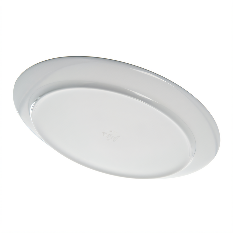 Product image #2 for Epicure 12-Inch Round White Coupe Melamine Buffet/Pizza Plate