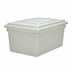 Thumbnail image #2 for Cambro 18 x 26 x 12 Inch Polyethylene Food Storage Container, 17 Gallon, Natural White