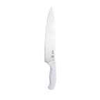 Thumbnail image #2 for Taylor Precision 5248365 10" Stamped Chef Knife, High Carbon German Steel Blade, White Non-Slip Handle Case of 3