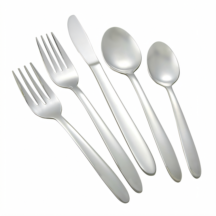 Product image #2 for Winco Flute Pattern 9-Inch Heavyweight Dinner Knife, 18/0 Stainless Steel, Mirror Finish