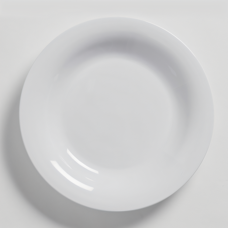 Product image #2 for American Metalcraft Jane 16 oz White Wide Rim Round Melamine Bowl