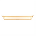 Thumbnail image #2 for StorPlus™ High Heat 1/1 Full-Size Plastic Food Pan, 2-1/2 Inch Deep, Amber, 7.6 Quart