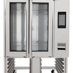 Thumbnail image #2 for Baxter Manufacturing OV320E Mini Electric Rotating Rack Oven, 8-Pan Capacity, Touchscreen Controls, Self-Contained Steam