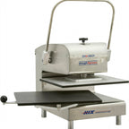 Thumbnail image #2 for DoughXpress DXM-1620-SS Commercial Manual Meat Press, 16 x 20-Inch Platens, Stainless Steel, Adjustable Thickness, Swing-Away