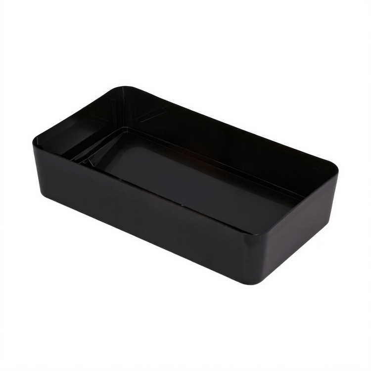 Product image #2 for Trimline Rectangle Black Swing-Top Waste Container Lid for 15/23 Gallon Containers