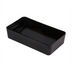 Thumbnail image #2 for Trimline Rectangle Black Swing-Top Waste Container Lid for 15/23 Gallon Containers