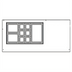 Thumbnail image #2 for Beverage-Air 72-Inch Three-Section Mega Top Refrigerated Prep Table with 6 Drawers and 18 1/6-Pan Top