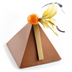 Thumbnail image #2 for Silikomart Pyramid Silicone Baking Mold, 35 Cavities, 3.9 oz. Each