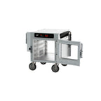 Thumbnail image #2 for Metro HotBlox™ HBCN4-DCPS-UC 4-Pan Pass-Thru Undercounter Heated Holding Cabinet, Digital Touchscreen, Clear Front/Solid Rear Doors