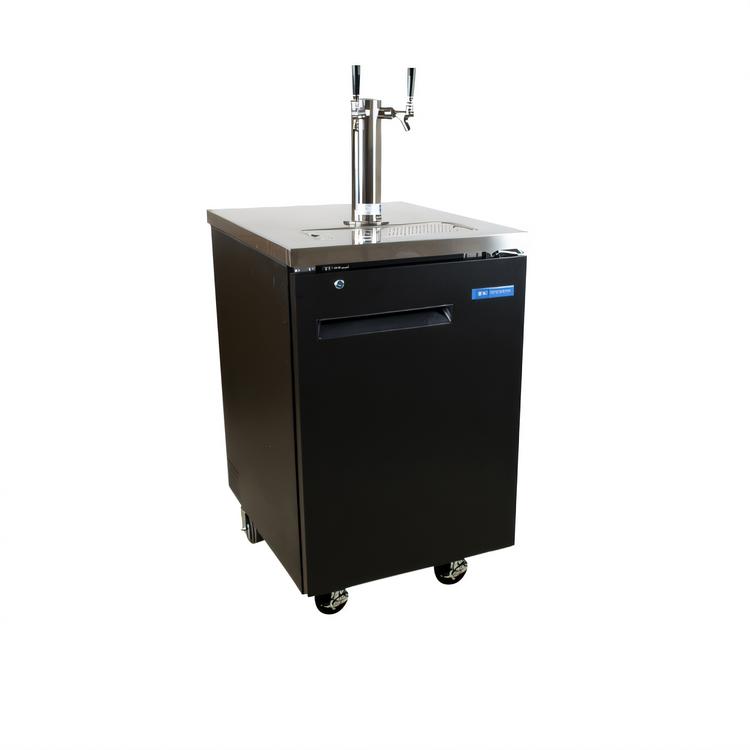 Product image #2 for BK Resources 24-Inch Single-Door Kegerator Beer Dispenser, 1-Keg Capacity