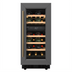 Thumbnail image #2 for KoolMore Dual Zone Wine Cooler with Glass Display Door, Black and Stainless Steel, 14.8 Inch Wide
