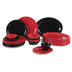 Thumbnail image #2 for Kingline 9-Inch Red Narrow Rim Melamine Dinner Plate