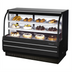 Thumbnail image #2 for Turbo Air Full-Service Curved Glass Refrigerated Bakery Display Case, 60 1/2