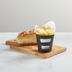 Thumbnail image #2 for American Metalcraft Black Twilight 12 oz Fry Cup