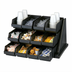 Thumbnail image #2 for Cambro Versa 12-Bin Wall-Mount Condiment Organizer Rack