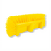 Thumbnail image #1 for Sparta® Multi-Level Floor Scrub Brush Head Only, 12-Inch Yellow