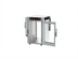 Thumbnail image #2 for Metro HotBlox Narrow 8-Pan Pass-Thru Insulated Holding Cabinet, Countertop/Stacking, Analog, Clear Front Door, Solid Rear Door, 120V