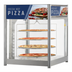 Thumbnail image #2 for KoolMore KM-HPD4-18 Floor Model Self-Service Heated Hot Food Display Case with Humidity Control, 4 Shelves, Stainless Steel