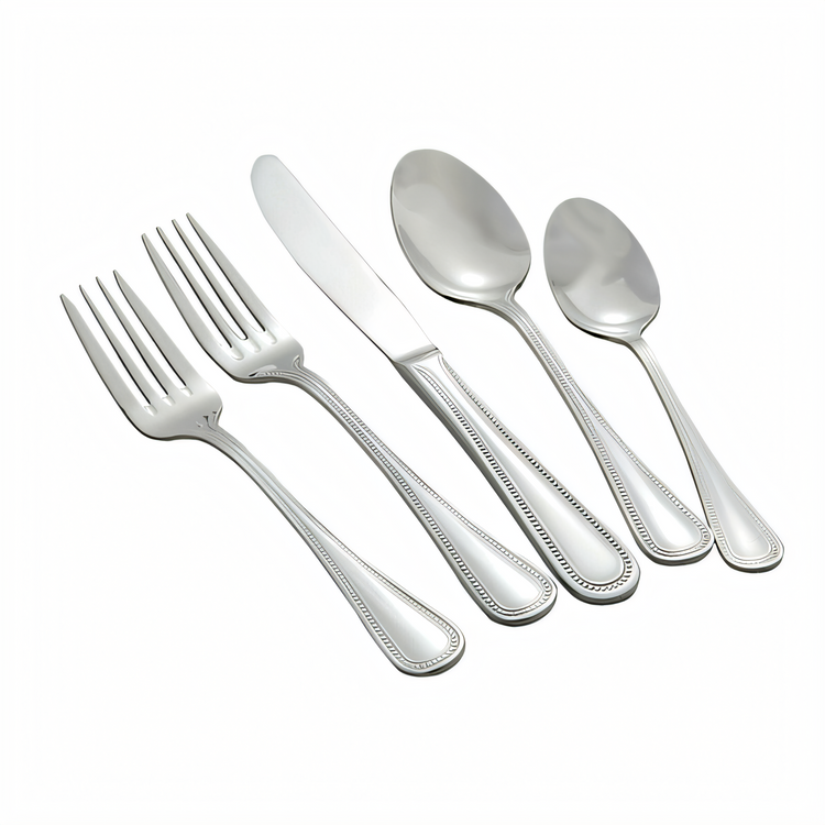 Product image #2 for Winco Deluxe Pearl 4-1/4-Inch Demitasse Spoon, 18/8 Stainless Steel, Extra Heavy Weight, Mirror Finish