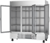 Thumbnail image #2 for Beverage-Air Horizon Series Three-Section Glass Door Reach-In Refrigerator, 70.19 Cu. Ft., Bottom Mount