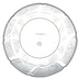 Thumbnail image #2 for Petal Mist 18 oz. 6-Inch Clear Polycarbonate Scalloped Bowl