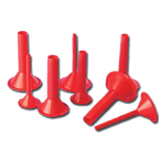 Thumbnail image #2 for Omcan USA 10009 Grinder Spout, 10 mm, Plastic, for #12