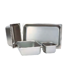 Thumbnail image #2 for Admiral Craft Equipment Corp. NestWell 200T6 1/3-Size Solid Stainless Steel Steam Table Pan, 24 Gauge, 6-Inch Deep Case of 24