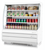 Thumbnail image #2 for Turbo Air Mid-Height Open Front Vertical Open Display Merchandiser, 12.3 Cu. Ft., 50-7/8 Inches Wide, Self-Contained