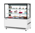 Thumbnail image #2 for Turbo Air 59-Inch Refrigerated Bakery Display Case, Self-Contained, 21.8 Cu. Ft., White/Black