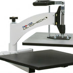 Thumbnail image #2 for DoughXpress TXM-15CP Manual Swing-Away Meat Press with 15 x 15 Inch Non-Stick Platens, Adjustable Thickness