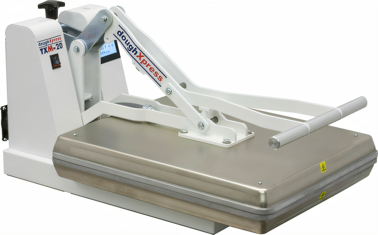 Product image #2 for Manual Clamshell Tortilla Dough Press with 16 x 20 Inch Dual Heated Platens