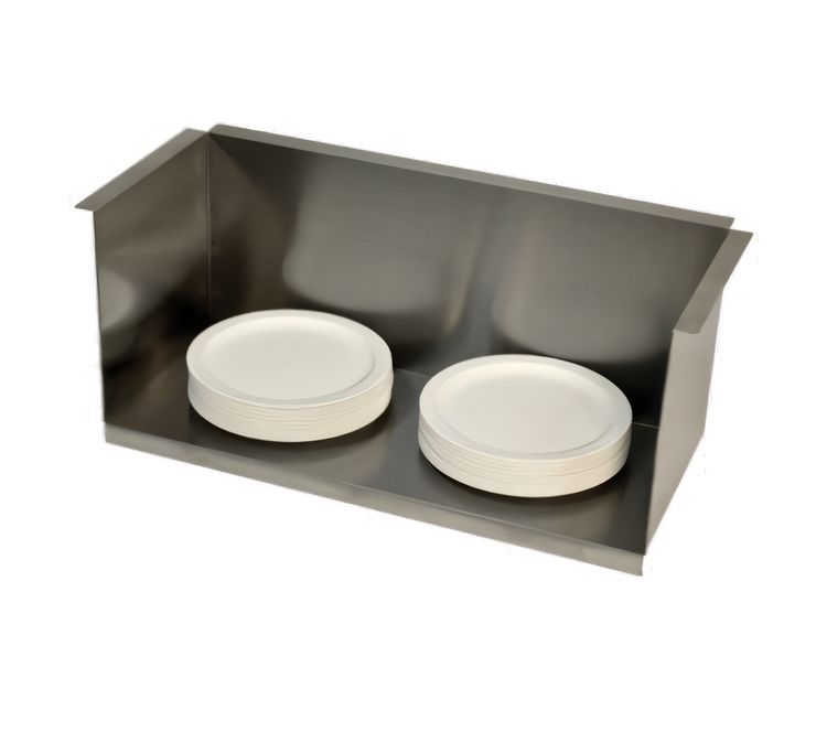 Product image #2 for Advance Tabco TA-135 Under-Counter Plate Shelf for Enclosed Base Tables, 10-Inch Deep