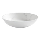 Thumbnail image #2 for American Metalcraft Mix & Matte MCB24MA 24 oz. Round Melamine Bowl, Matte Marble Finish Case of 24