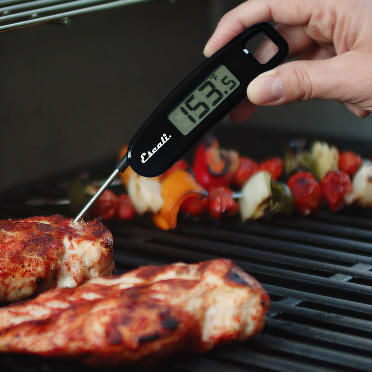 Product image #2 for Escali Compact Folding Digital Pocket Thermometer, Black, -4°F to 392°F